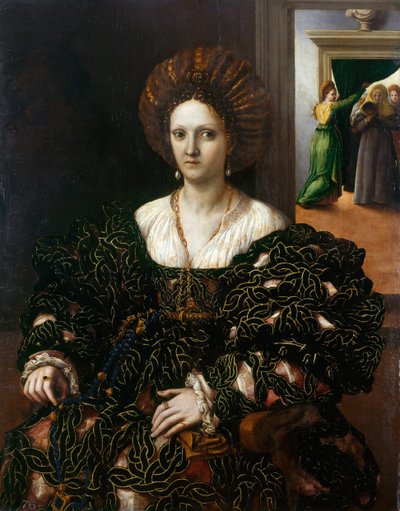 Margherita Paleologo (1510-66) by Giulio Romano